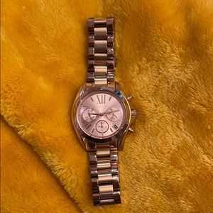 Rose gold Michael Kors watch